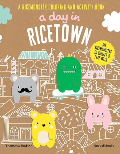 A Day in Ricetown: A Ricemonster Activity Book book cover