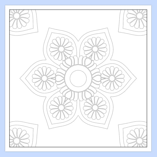 Mandala Colouring Book for Kids | Best Selling Mandala Art Kit in India | Premium Quality Drawing & Painting Book for Kids | Two Brothers Publications