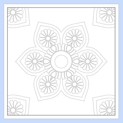 Mandala Colouring Book for Kids | Best Selling Mandala Art Kit in India | Premium Quality Drawing & Painting Book for Kids | Two Brothers Publications