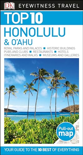 DK Eyewitness Top 10 Travel Guide: Honolulu & Oahu book cover