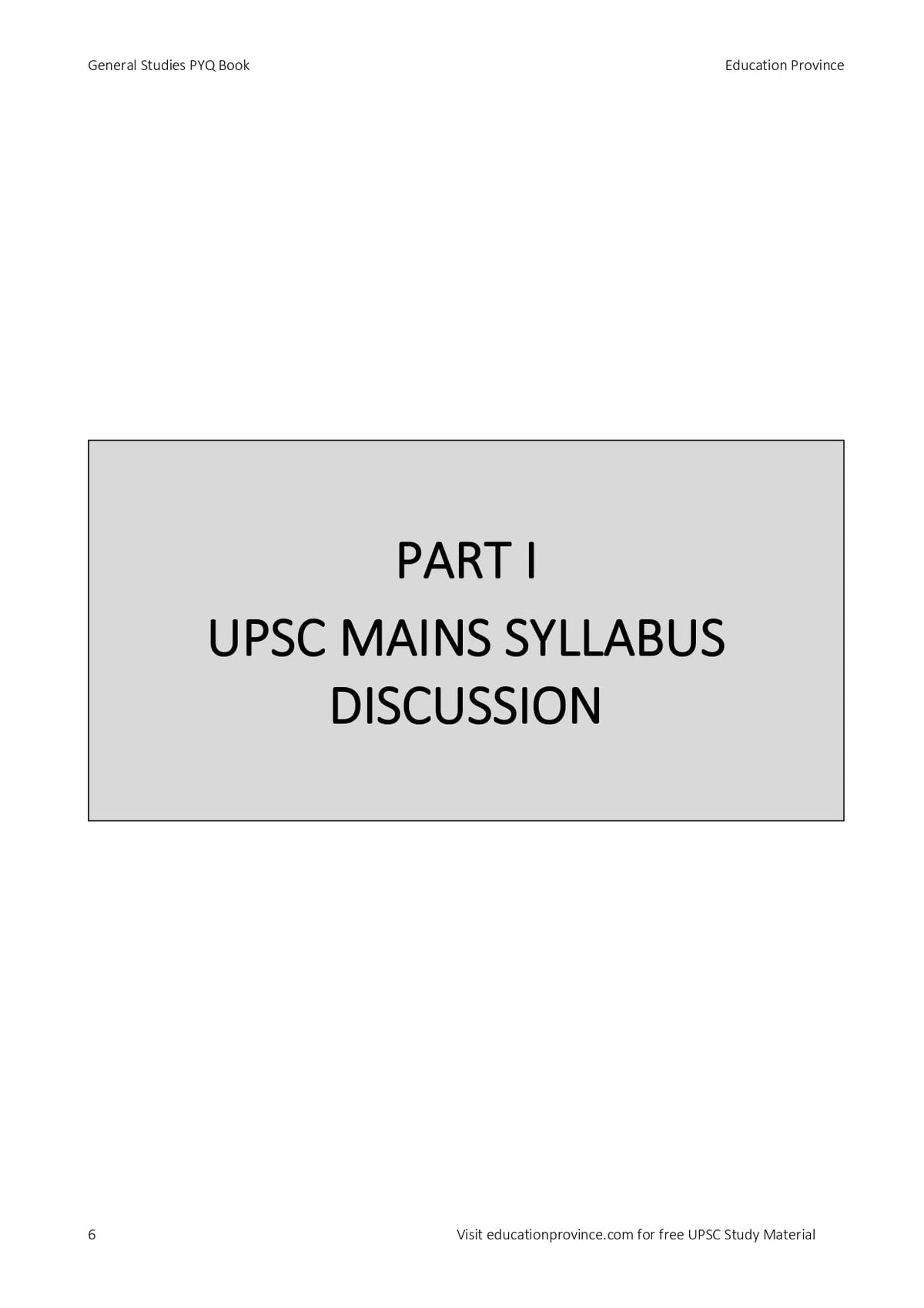 UPSC Mains PYQ: Topic wise Questions and Year wise Papers (Essay + GS 1-4)