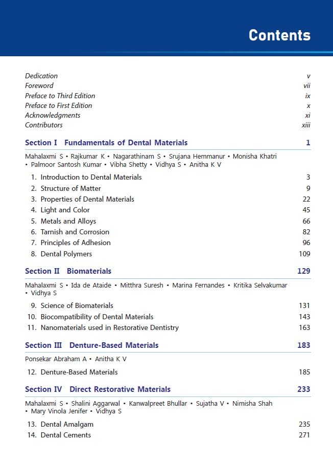 Materials Used in Dentistry, 3ed