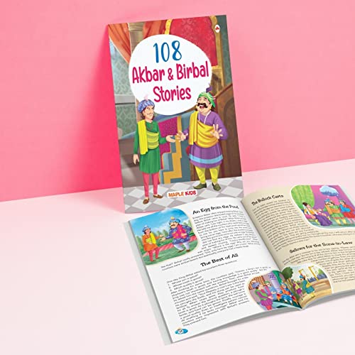 108 Akbar Birbal Stories (Illustrated) - Story Book for Kids - Classic Tales of India - Bedtime Stories 3 Years to 10 Years Old - English Short Stories for Children - Read Aloud to Infants, Toddlers