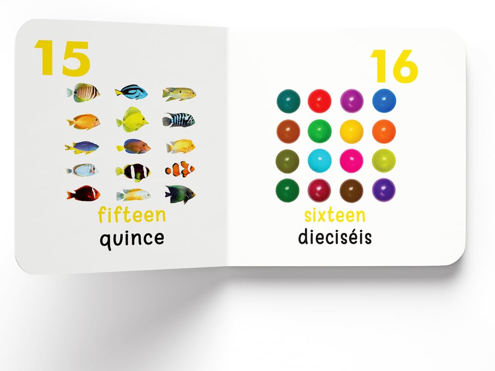 My First Book of Numbers Numeros : My First English Spanish Board Book (English - Español)