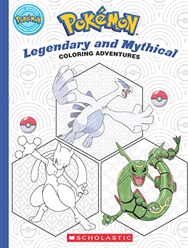 Pokemon Coloring Adventures #2: Legendary & Mythical Pokémon book cover