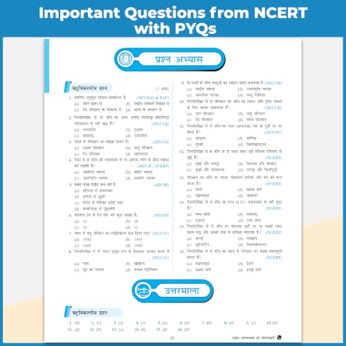 PW UP Board Class 10 Question Bank Social Science (Hindi Medium) Guru Mantra By Bilal Sir For 2026-27 Exam | NEP 2020 | Chapter-wise NCERT Exercises with Mind Maps & PYQs