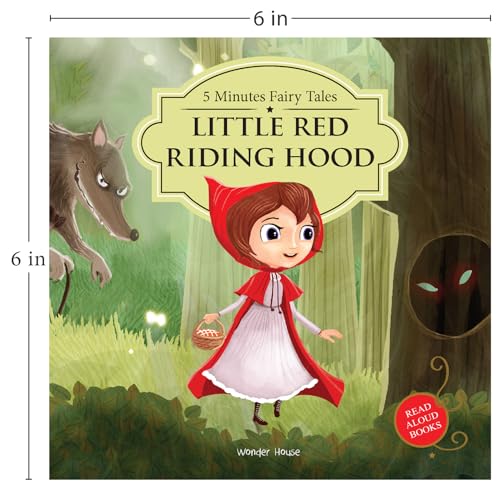 5 Minutes Fairy Tales The Red Riding Hood: Abridged Fairy Tales For Children