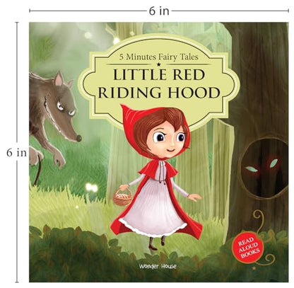 5 Minutes Fairy Tales The Red Riding Hood: Abridged Fairy Tales For Children
