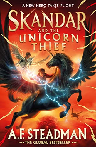 SKANDAR AND THE UNICOEKANDAR AND THE UNICORN THIEF book cover