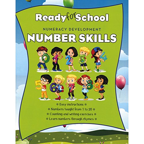 READY FOR SCHOOL NUMBER SKILLS book cover