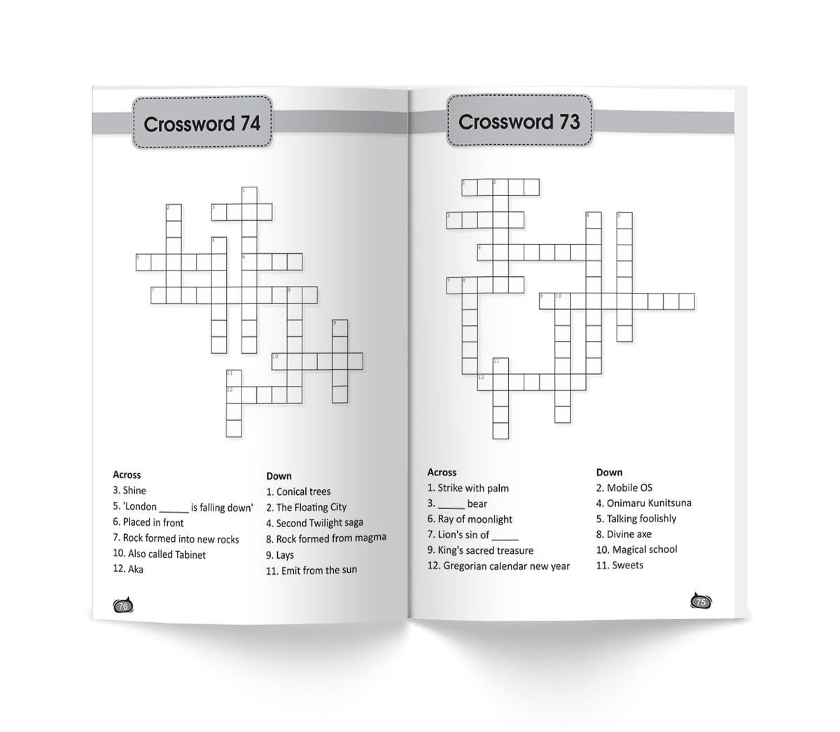 Crossword Puzzles Book 1 For Childrens (Age 8+ Years) | 170+ Engaging Puzzles & Answer | 2000+ English Words | Vocabulary Building | Cognitive & Reasoning Skills | Brain Booster | Paperback Edition