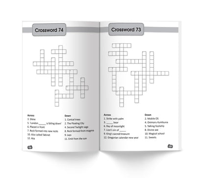 Crossword Puzzles Book 1 For Childrens (Age 8+ Years) | 170+ Engaging Puzzles & Answer | 2000+ English Words | Vocabulary Building | Cognitive & Reasoning Skills | Brain Booster | Paperback Edition