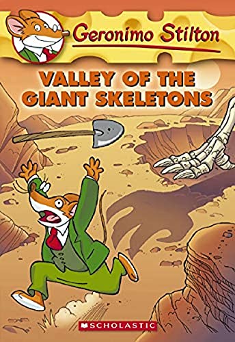 GERONIMO STILTON #32 VALLEY OF THE GIANT SKELETONS book cover