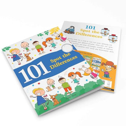 101 Spot The Differences | Fun Activity Book For Children | Improve Observation & Concentration | Ages 5–9 | 3+ Hours Of Engaging Puzzles