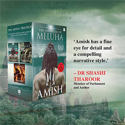 The Shiva Triology Boxset of 3 Books (Perfect Gift for this Festive Season) : The Immortals of Meluha, The Secret of The Nagas, The Oath of The Vayuputras)