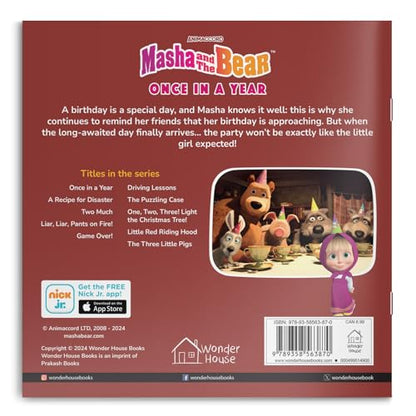 Masha And The Bear - Once In A Year (Story Book)