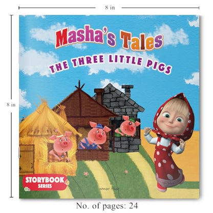Masha Tales: The Three Little Pigs (Story Book)