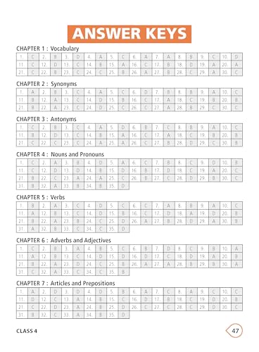 MTG International English Olympiad (IEO) Workbook Class 4 - Chapter-wise MCQs with Achievers Section - SOF Olympiad Books For 2026-27 Exam