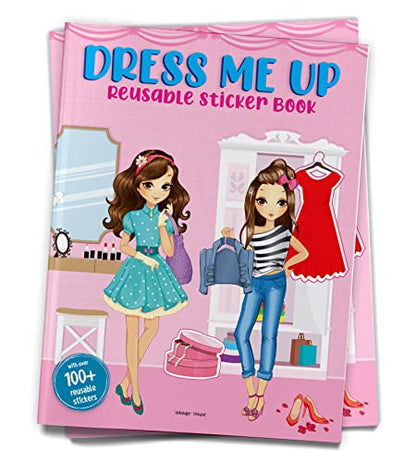 Dress Me Up Reusable Sticker Book For Children