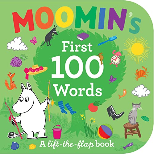 Moomins First 100 Words book cover