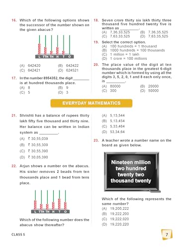 MTG International Mathematics Olympiad (IMO) Workbook Class 5 - Chapter-wise MCQs with Achievers Section - SOF Olympiad Books For 2026-27 Exam