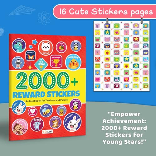 "2000+ Reward Stickers: A Fun Sticker Book for Teachers and Parents - Encouraging and Celebrating Kids' Achievements with Over 2000 Stickers [Paperback]"