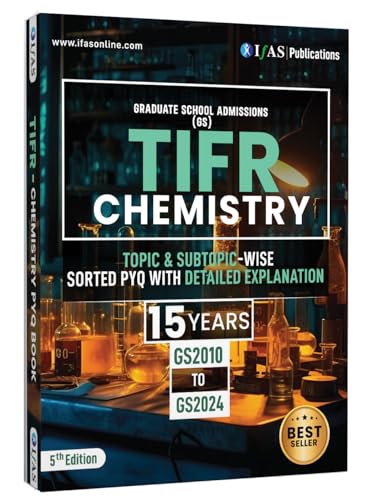 TIFR Chemistry PYQ Book 2026 | PYQ Paper (2010-2024) with Detailed solutions | Best Seller Book for TIFR Chemistry & All MSc Chemistry Entrance Exams in India | Two Brothers Publications