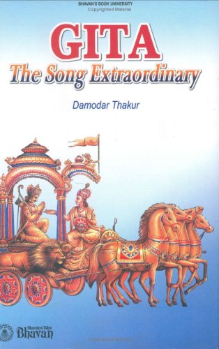 Gita the Song Extraordinary: Damodar Thakur book cover