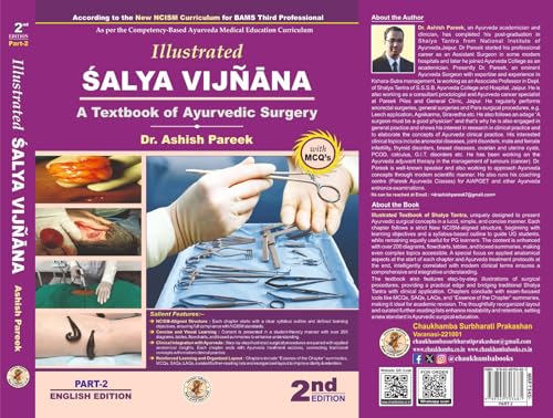 Illustrated Shalya Vigyan Part-2 (A Textbook of Ayurveda Surgery) Based on New NCISM Syllabus for BAMS Third Prof (English Medium)