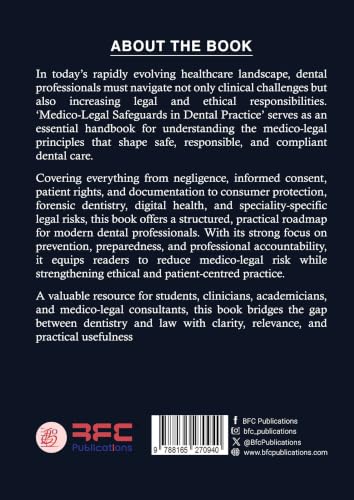 Medico-Legal Safeguards in Dental Practice (A Practical Guide for Dental Professionals)