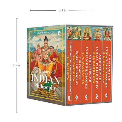 A History of Indian Philosophy Volume Boxed Set