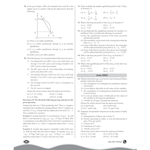 PW UGC-NET Economics PYQ 11 Years (2014-2024)|Latest December Session Paper Covered|Chapterwise and Yearwise Previous Year Solved Papers For Phd Entrance, SET, GATE, CUET UG & PG [Paperback] PW