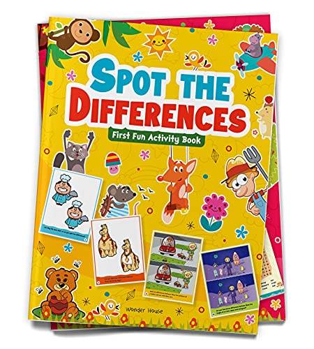 Spot The Difference : First Fun Activity Books For Kids book cover