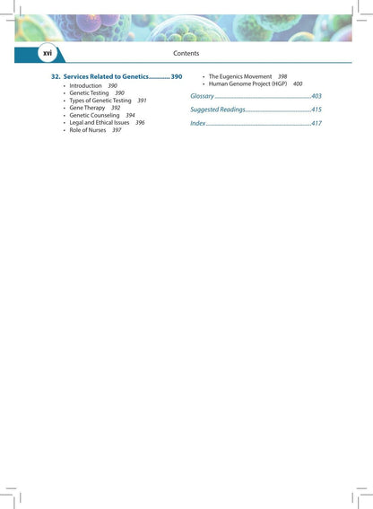Textbook of Pathology & Genetics for Nurses, 3/E for BSc Nursing 3rd & 4th Semesters | General & Systemic Pathology, Hematology and Genetics with Chapter-wise MCQs, Flowcharts and Glossary