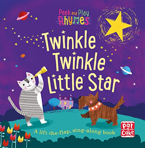 Peek And Play Rhymes: Twinkle Twinkle Little Star book cover