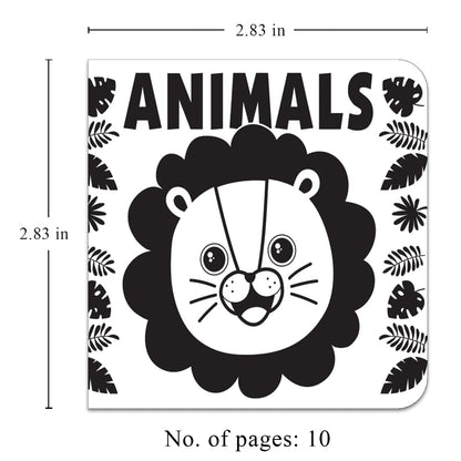 Baby’s First High-Contrast Books – Box Set of 5: Black and White Board Books for Newborns | Includes 123, Toys, Animals, Shapes & Bedtime | Visual Stimulation for Infant Brain Development | Ages 0–12 Months