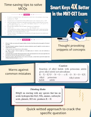 MHT CET Previous Years Questions Papers for 2027 Exam | MHTCET Physics Chemistry Maths 23+ Years PSP 13000+ MCQs | MHTCET Solved Papers 1999-2026 | Includes Study Techniques (Exam Experts)
