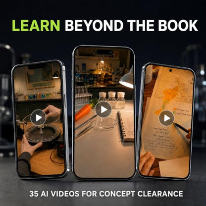 1 O’ Clock Class 9 Science Revision Book | Based on New NCERT Grade 9 Science Syllabus 2026-27 | Audiobooks on App + 3D Interactive Videos via QR | ... Graphs, Experiments & Beyond Basics