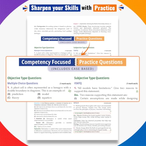 Oswaal CBSE Class 9 Science Question Bank Chapter-wise & Topic-wise | Based on new NCERT Textbook Exploration | Includes Summary, Competency-Based ... & Practice Papers (CBSE Question Papers)