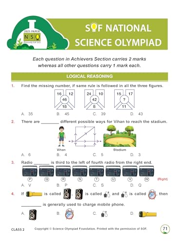 MTG International Science Olympiad (ISO) Workbook Class 2 - Chapter-wise MCQs, Quick Recap with Achievers Section - SOF Olympiad Books For 2026-27 Exam
