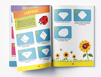 Origami | Step-By-Step Introduction To The Art Of Paper Folding Level 1 | Ages 5–9 Years | Beginners | Creativity | Kids Fine Motor Skills | Paper Folding | Premium Paperback | Latest Edition