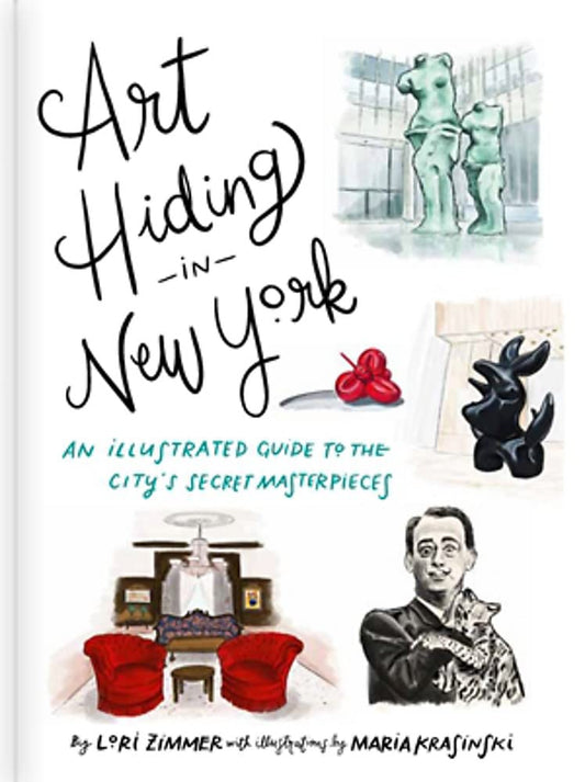 ART HIDING IN NEW YORK book cover