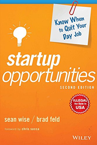 Startup Opportunities book cover