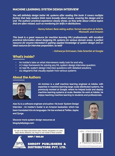 Machine Learning System Design Interview: An Insider's Guide (Grayscale Indian Edition)