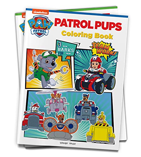 Patrol Pups: Paw Patrol Coloring Book For Kids book cover