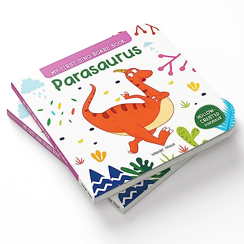 Parasaurus | My First Dino Board Book For Kids | Age 2–5 Years | Parasaurolophus | Crest-Headed Herbivore Dinosaur | Fun Facts | Stem | Bright Illustrations | Toddlers | Preschoolers | New Edition