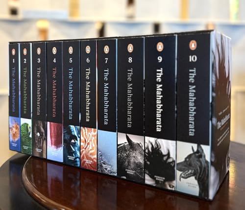 The Mahabharata (Box Set of 10): Bestselling Bibek Debroy Translation of India’s Greatest Mythology Classic | Complete Unabridged Epic of the Pandavas and Kauravas