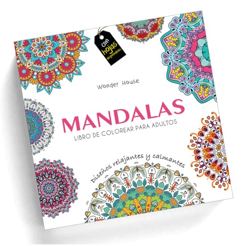 Adult Colouring Books Mandala Coloring Books for Adults - Spanish