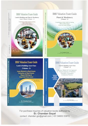 IBBI Valuation Exam Guide for Land and Building Asset Class (Volume 4) As per Syllabus effective from Aug 2026
