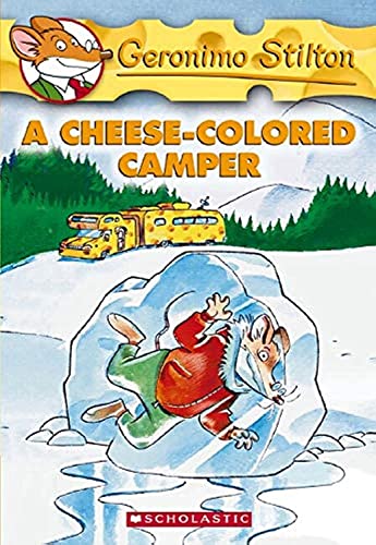 GERONIMO STILTON #16 A CHEESE-COLORED CAMPER book cover